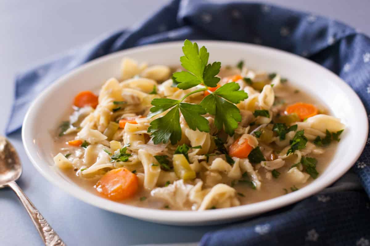 healthiest canned chicken noodle soup