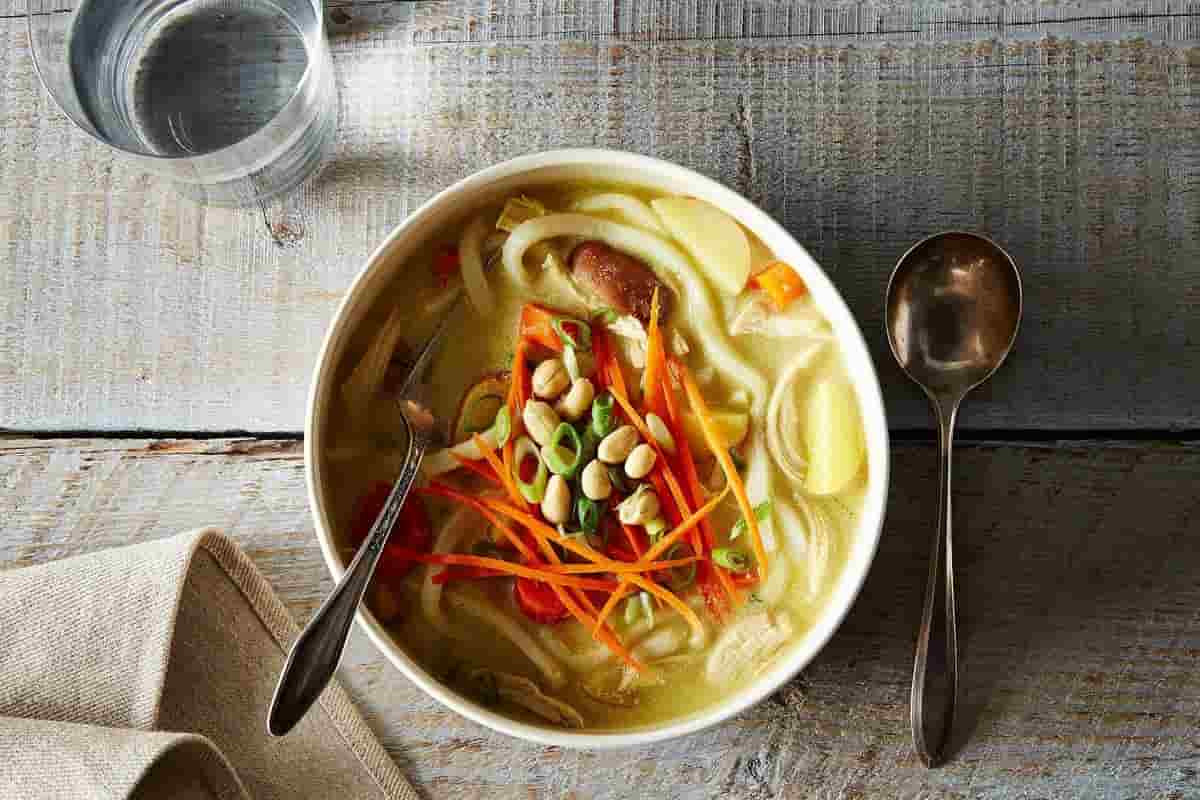 Canned chicken noodle soup without chicken