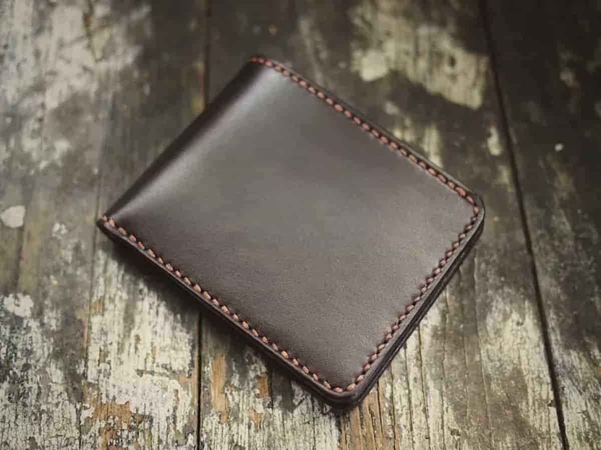cowhide leather wallet