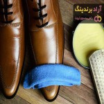 قیمت و خرید واکس کفش جیر طوسی + فروش ارزان
