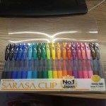 خودکار ژله ای ساراسا؛ ماندگاری بالا دارای 70 نوع رنگ جهت نوشتن