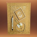 دفتر جهیزیه؛ جلد طلقی مقاوم تزئینی 2 برگ