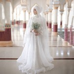 دوخت لباس عروس در شیراز؛ پرنسسی ماهی 2 پارچه (ابریشم گیپور)