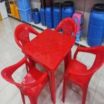 صندلی پلاستیکی قرمز + خرید و فروش
