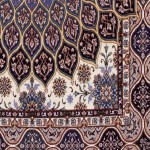 فرش دستباف اصفهان طرح گنبد (قالی) چند بعدی ساده اندازه (6 9 12) متری