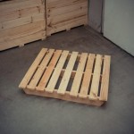 پالت چوبی خارجی؛ طول عمر بالا ظرفیت 1000 kg مناسب کارگاه کارخانه