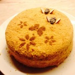 کیک سنتی خوانساری؛ خرمایی ساده 3 طعم (دارچین هل گلاب)