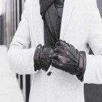 دستکش چرم مردانه؛ سایزبندی عایق خراش رطوبت (مشکی زرشکی قهوه ای)