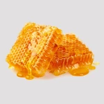 موم عسل طبیعی؛ بسته بندی مصنوعی 2 رنگ زرد قهوه ای honey