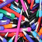 خودکار رنگی استدلر؛ پلاستیکی 2 کاربرد دانش آموزان دانشجویان قهوه ای Purple