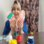 دمپایی قابل رنگ آمیزی کودک