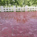 موزاییک حیاط در گیلان؛ مربع مستطیل ضد لغزش 3 رنگ (خاکستری سفید قهوه ای)