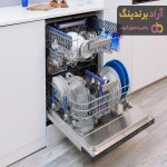 ماشین ظرفشویی 14 نفره نقره ای؛ برند ایرانی خارجی (پاکشوما سامسونگ)