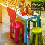 صندلی پلاستیکی کودک میکی موس | خرید با قیمت ارزان