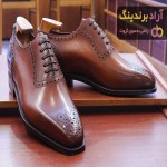 خرید کفش مجلسی مردانه چرم با قیمت استثنایی