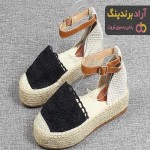 خرید کفش پاشنه حصیری زنانه + بهترین قیمت