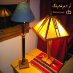آباژور چوبی مدرن (Modern wooden lampshade) + قیمت خرید عالی
