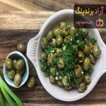 قیمت خرید زیتون پرورده گیلانی + خواص، معایب و مزایا