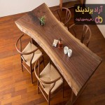 خرید و قیمت میز و صندلی چوبی روستیک