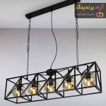 لوستر سقفی چوبی (Wooden ceiling chandelier) + قیمت خرید
