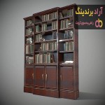 قیمت کتابخانه چوبی کلاسیک