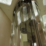 کابین آسانسور تمام استیل (اتاقک) ساده طرحدار بدون لک خش