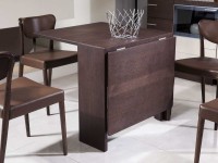 میز و صندلی تاشو چوبی؛ قهوه ای روشن تیره سبک مقاوم