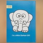 دفتر فیلی بزرگ note book فنری تنوع در طرح رنگ متوسط کوچک