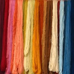 نخ پشمی فرش ؛ طبیعی مصنوعی رنگبندی متنوع
