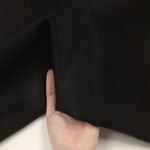 پارچه فاستونی ساده؛ پلی استر ویسکوز پشمی 3 رنگ طوسی مشکی سرمه ای