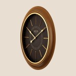ساعت دیواری لوتوس watch چوبی فلزی رنگبندی سفید مشکی طلایی نقره ای