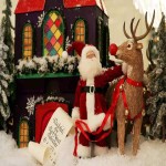 عروسک بافتنی بابانوئل؛ جنس نخ الیاف 2 رنگ قرمز سفید مناسب تمامی سنین