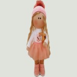 عروسک روسی دختر Russian doll جنس نرم قابل شستشو بادوام