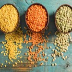 عدس درشت ایرانی lentils منبع غنی فیبر آهن ویتامین