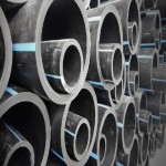 لوله پلی اتیلن بزرگ PE pipe شکل پذیر مقاوم مناسب صنایع کشاورزی
