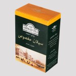 چای احمد سیلان؛ بسته بندی کارتنی قوطی وزن 250 500 گرم
