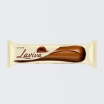 شکلات خارجی لاویوا (شیرینی) شیری دارای 1 لایه بیسکوییت مناسب پذیرایی