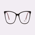 فریم عینک دیور؛ کائوچو فلزی 3 رنگ صورتی مشکی پلنگی