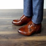 کفش مردانه چرم طبیعی؛ قهوه ای مشکی عسلی 3 نوع (بند دار چسبی ساده)