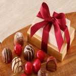 شکلات کادویی؛ کاراملی عسلی شیری تلخ بسته بندی (200 400 600) گرمی