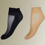 جوراب پارازین کفه دار؛ ساق کوتاه بلند 3 رنگ مشکی کرم سفید socks