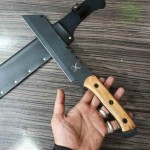 چاقو نیمچه؛ تیغه فلزی تیز ضد زنگ سبک مناسب سفر Knife