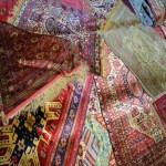 فرش دستباف 6 متری هریس (قالی) پشم پنبه ابریشم دارای بافت منسجم مقاوم