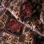 فرش دستباف اصفهان نایین (قالی) پشمی کرکی ابریشمی قابل رفو ترمیم