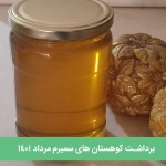 عسل گون سمیرم؛ طبع گرم حاوی ویتامین کلسیم تولید Esfahan