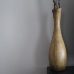 اکسسوری گلدان چوبی؛ رومیزی ایستاده دیواری سبک جنس بامبو