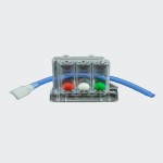 اسپیرومتر خانگی (تجهیزات پزشکی) تشویقی سه توپ کنترل کننده تنفس
