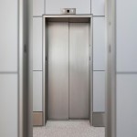درب آسانسور صنعتی؛ دستی برقی هیدرولیکی موتور تسمه aluminium