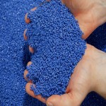 مستربچ پلاستیک (کامپاند) پلیمر تجزیه پذیر 3 رنگ مشکی آبی سفید