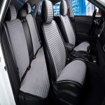 چرم مصنوعی خودرو؛ منفذ دار قابلیت تنفس پلیمر پلاستیک فیبر Seat covers
